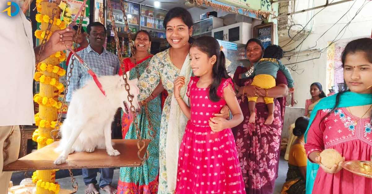 family-offers-jaggery-equal-to-pet’s-weight-to-deity