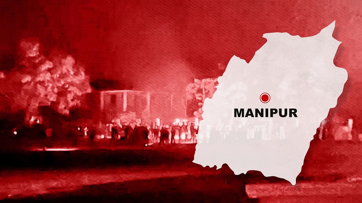 manipur-in-flames-one-dead-2-injured-huge-cache-of-arms-looted