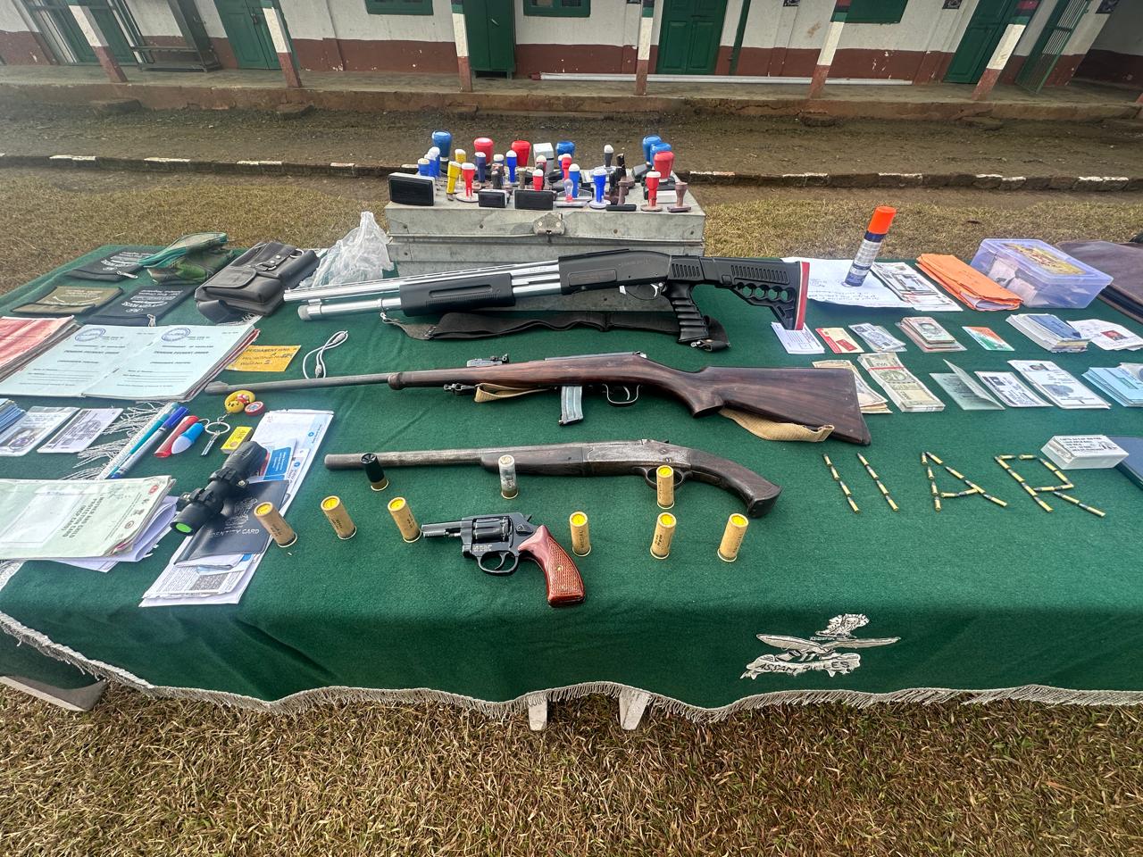 assam-rifles-apprehend-cadre-of-nscn-k-isak-illegal-weapons-seized
