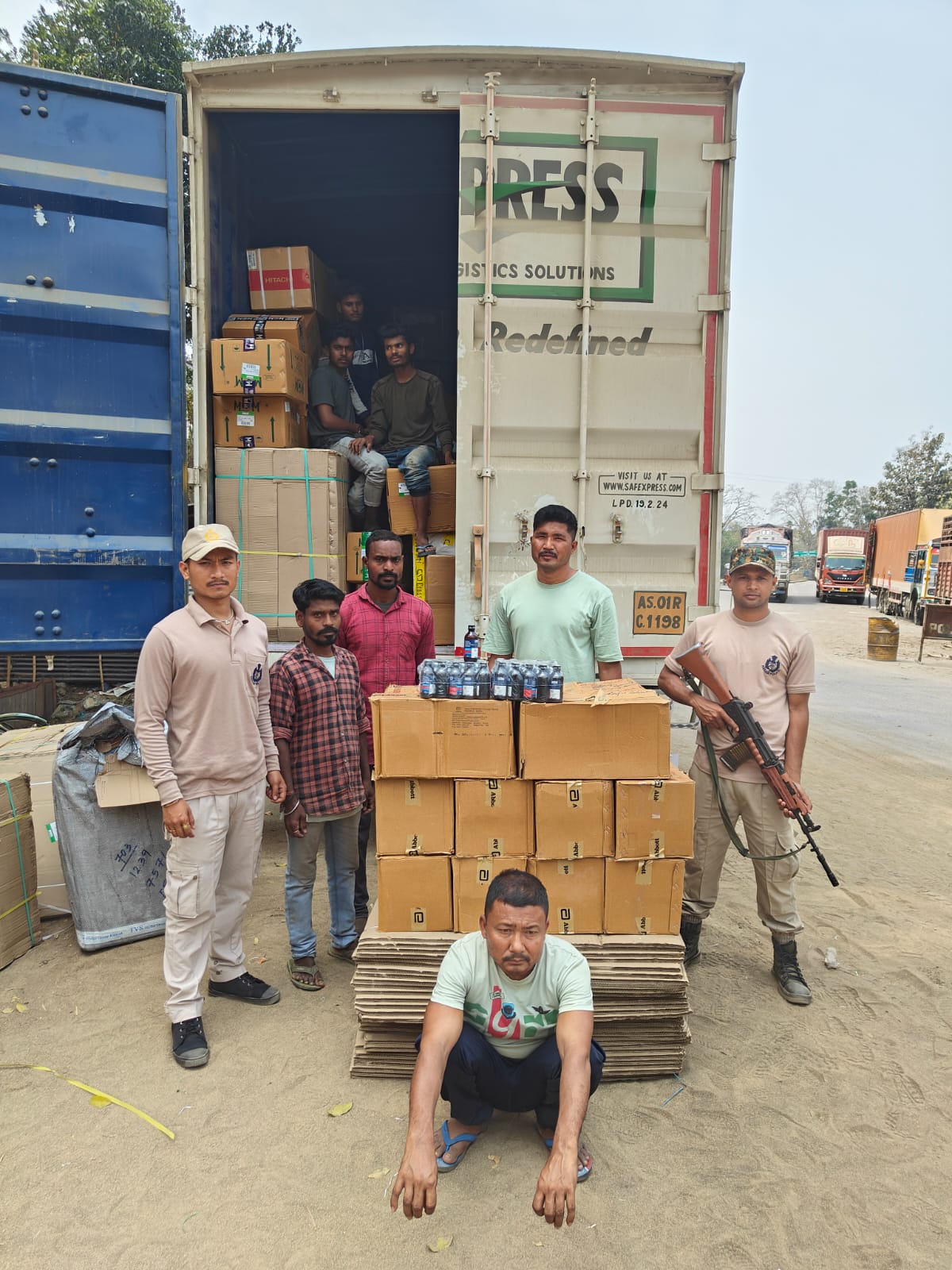 huge-quantity-of-cough-syrups-seized-at-assam-tripura-border