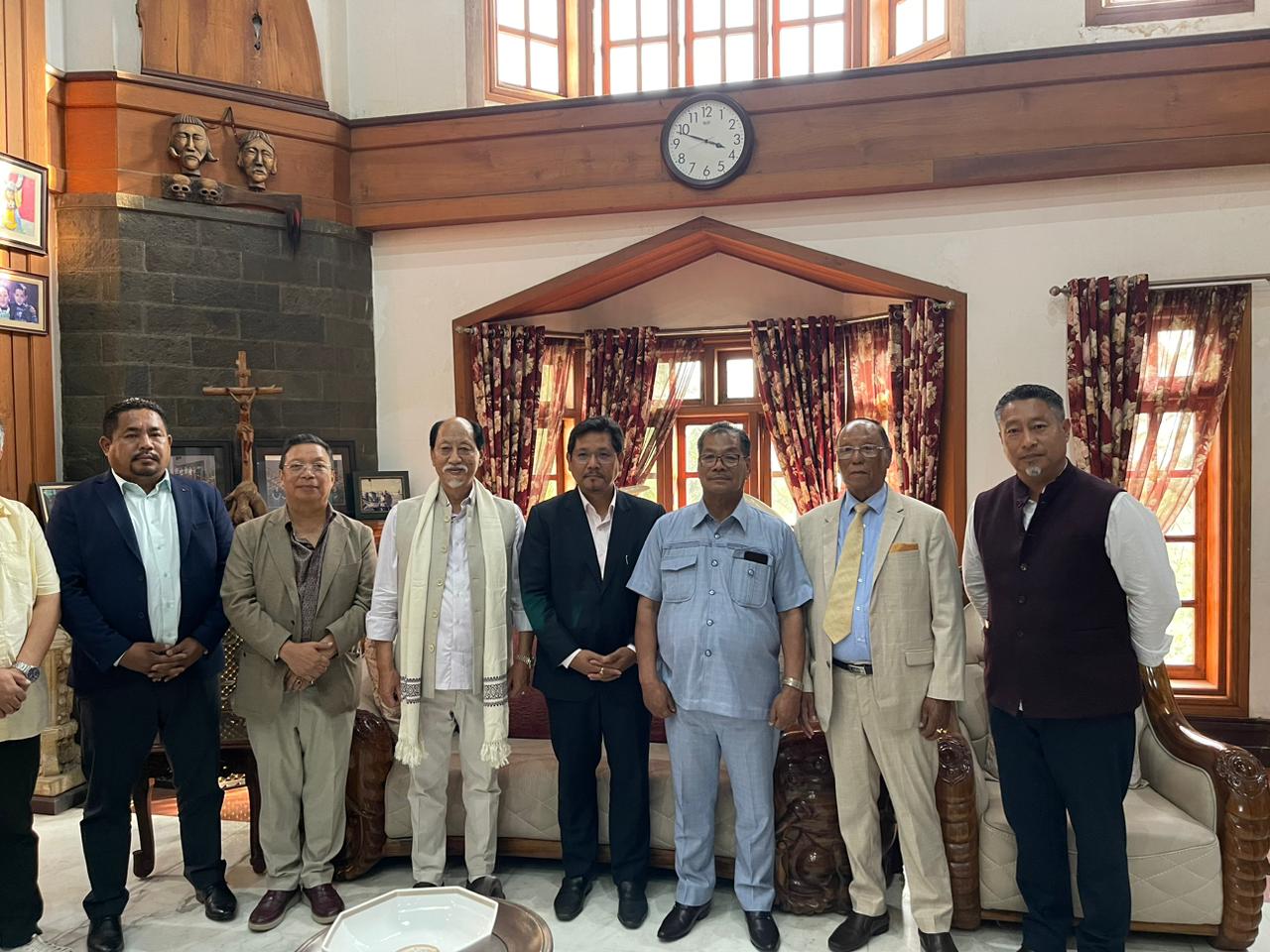 Meghalaya CM Conrad Sangma In Dimapur, to hold meeting with Nagaland counterpart 