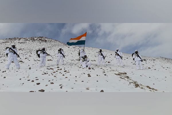 73rd Republic Day: ITBP troops unfurl national flag at 15,000 feet in Ladakh, sing National Anthem