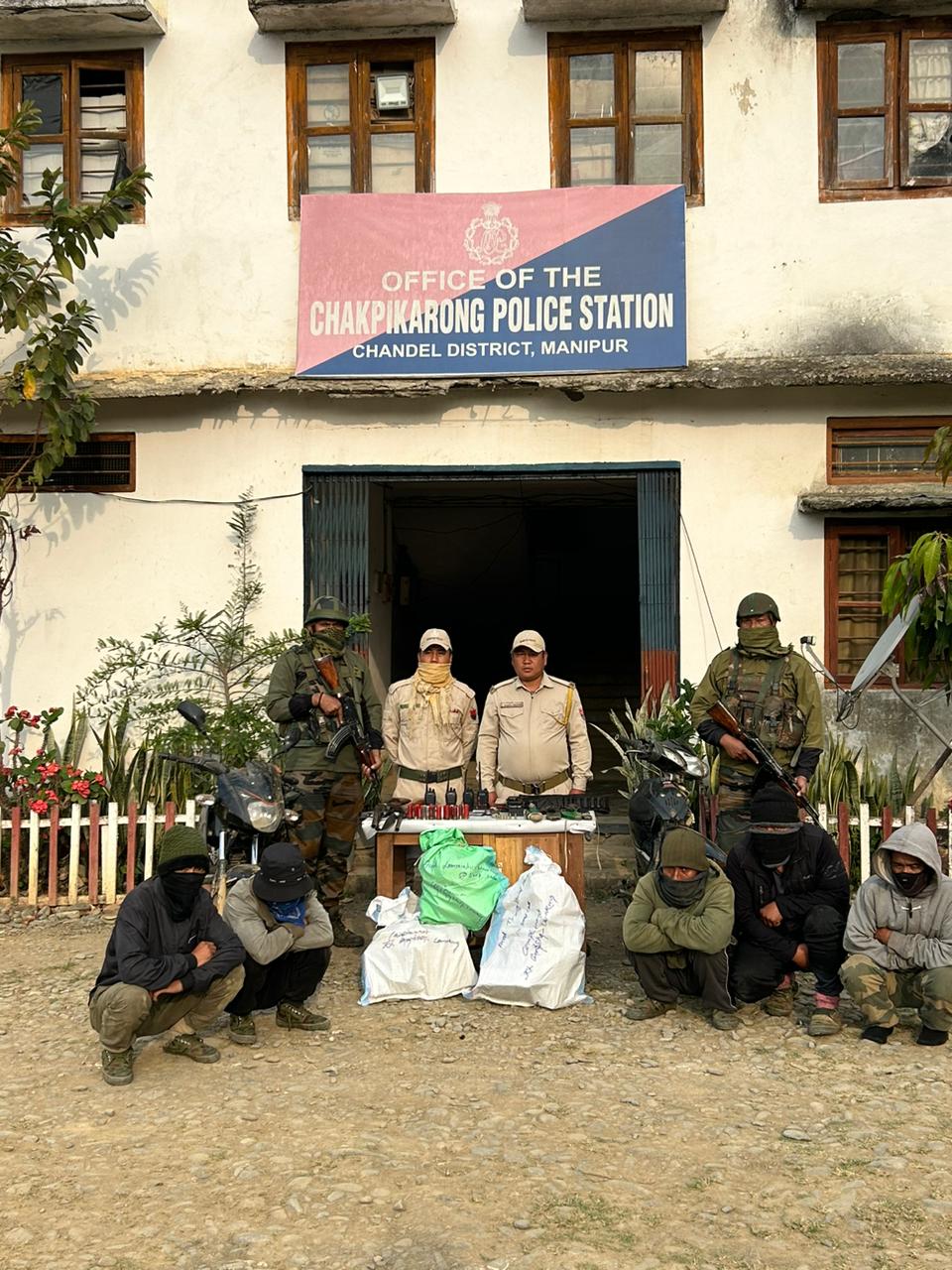 Five suspected militants arrested from along indo-Myanmar border