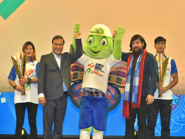 assam-cm-himanta-biswa-sarma-launches-mascot-for-khelo-india-university-games-2024