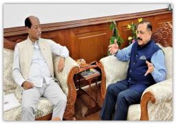 Nagaland CM calls on Jitendra Singh, discuss development, placement of All India Services officers