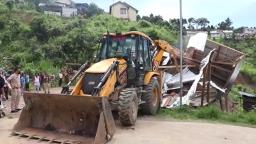 Kohima Authorities evict encroachers: Structures demolished, properties sealed