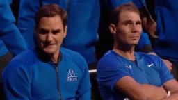 Roger Federer bids teary farewell to tennis career, longtime rival Nadal weeps too