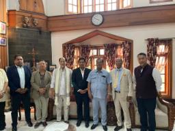 Meghalaya CM Conrad Sangma In Dimapur, to hold meeting with Nagaland counterpart 