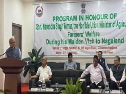 Nation will move forward with strength of northeast region: Agriculture Minister Tomar