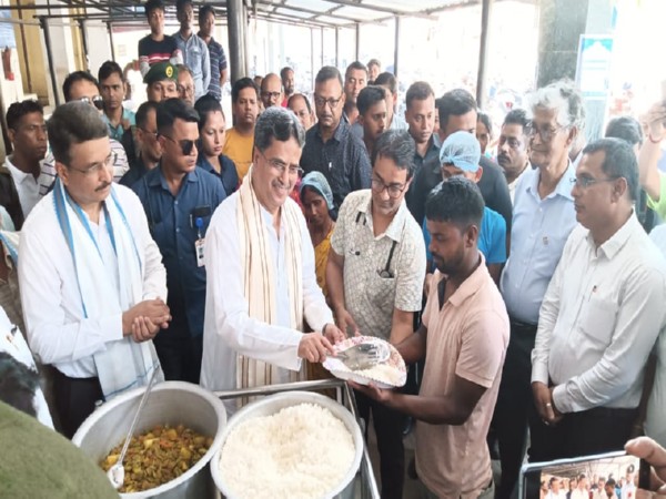 Tripura CM launches midday meals for patients, their families at INR 10 at AGMC, GBP