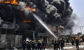 13 dead, 4 injured after fire breaks out at firecracker godown in Banaskantha district