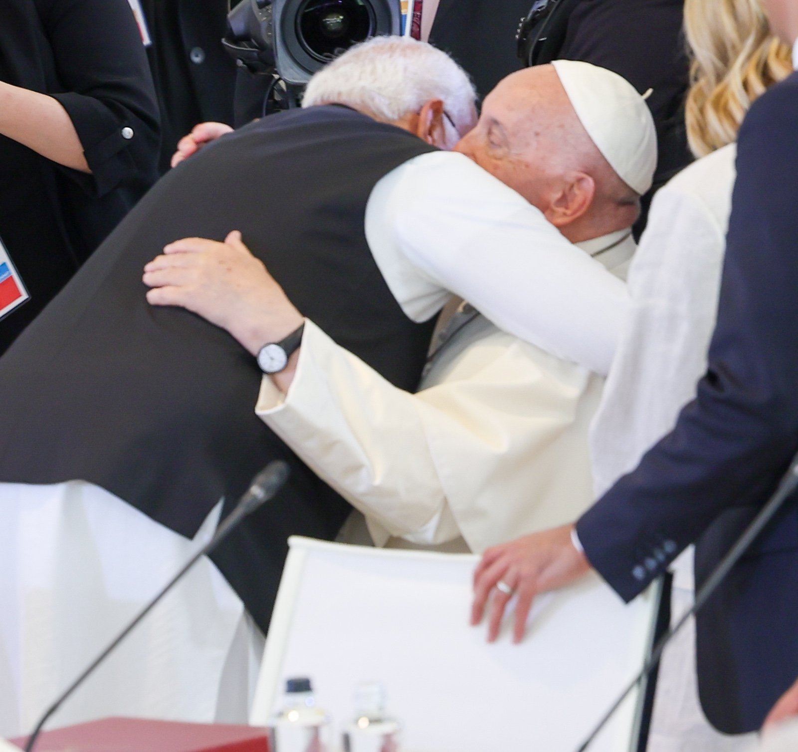G7 Summit Indian Prime Minister Narendra Modi invites Pope Francis to