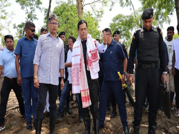 Assam: Union Minister Sarbananda Sonowal visits flood and erosion-affected areas in Dibrugarh