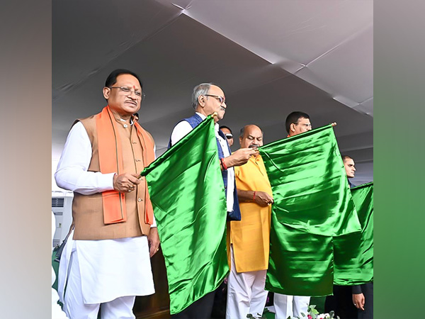 Chhattisgarh CM Vishnu Deo Sai flags off Raipur-Jabalpur Intercity Express, two other trains