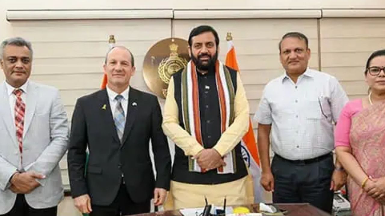 Israel envoy meets Haryana CM; talks held on innovation, agriculture, and youth empowerment