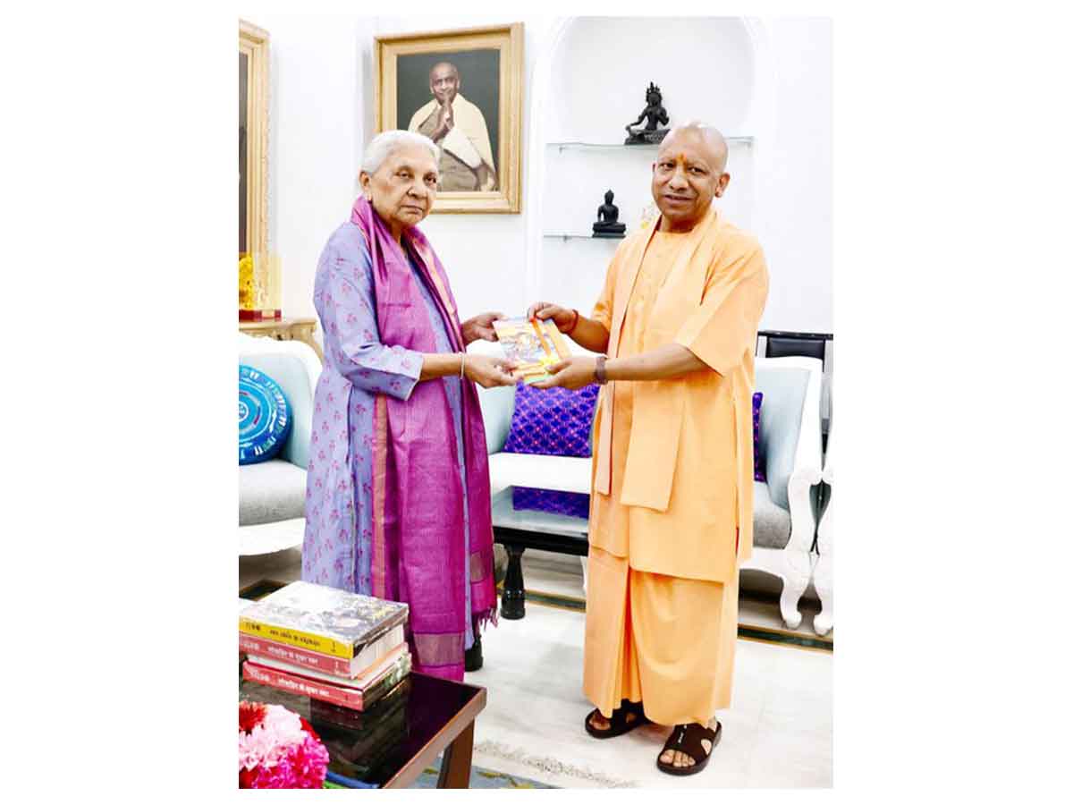 up-cm-yogi-adityanath-marks-8-years-in-office-meets-governor-anandiben-patel