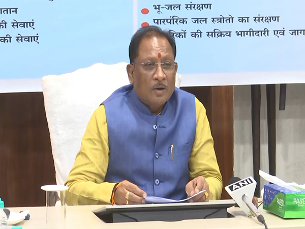 Chhattisgarh CM Vishnu Deo Sai attends National Panchayati Raj Day event in Raipur