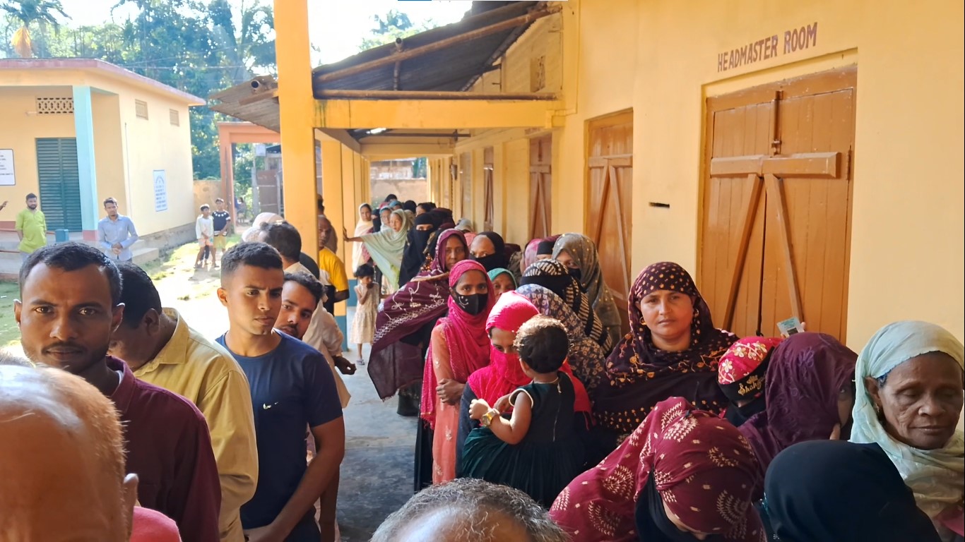 Voting starts for first phase of Assam panchayat polls