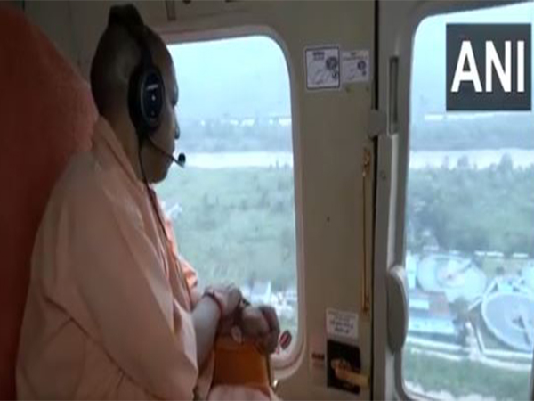 up-cm-yogi-adityanath-conducts-aerial-survey-of-bijnor-kanwar-yatra-route