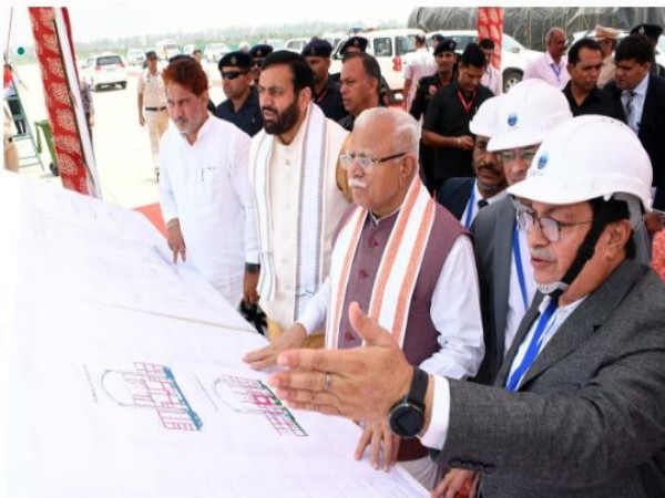 haryana-cm-union-minister-manohar-lal-visit-haryana-anu-vidyut-pariyojana-in-fatehabad-district