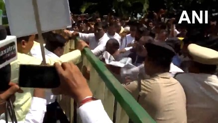 Chaos in Odisha Assembly as all 14 Congress MLAs suspended; party clashes with police