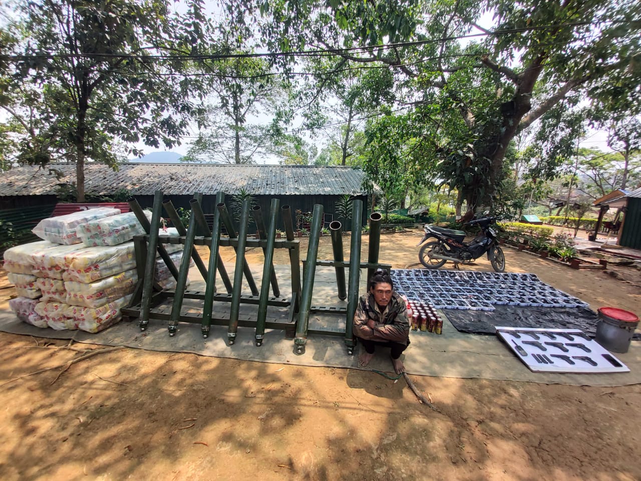 huge-quantity-comm-sets-arms-ammunition-found-in-nagaland