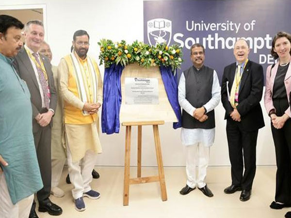 Union Minister Dharmendra Pradhan along with Haryana CM Nayab Saini inaugurate India campus of University of Southampton in Gurugram