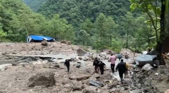 Sikkim: IMD issues red alert as Teesta River water level rises amid heavy rainfall