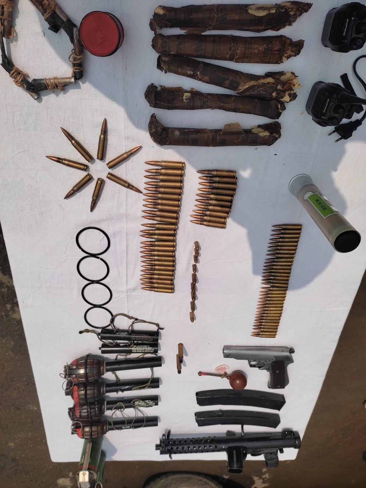 cache-of-weapons-explosive-materials-recovered-from-bishnupur-district