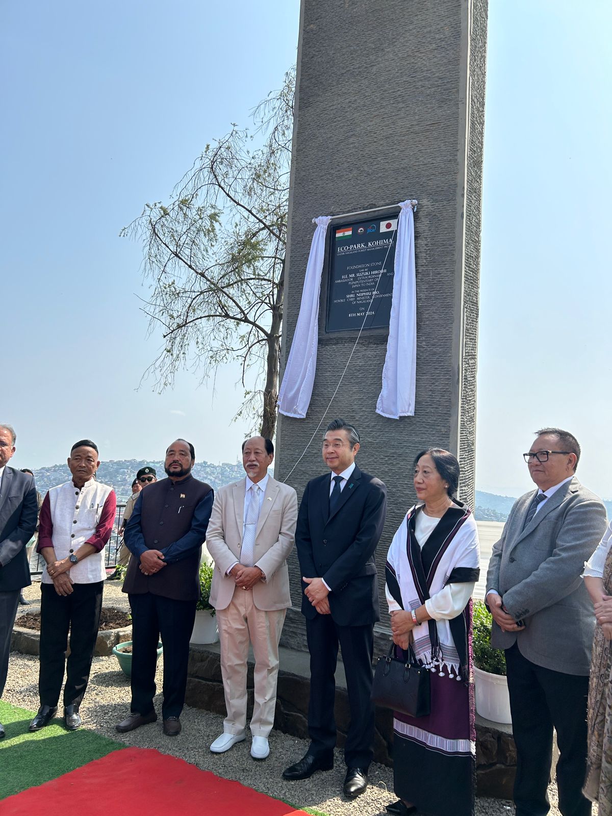 Kohima peace memorial and eco-park in Kohima inaugurated