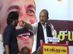 MDMK leader Vaiko accused of instigating violence against journalists in Tamil Nadu..