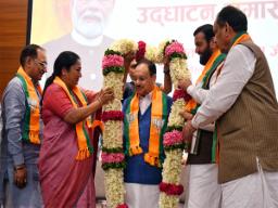 JP Nadda, Rekha Gupta, Nayab Singh Saini inaugurate 6 BJP offices in Delhi and Hary..