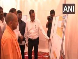 UP: CM Yogi Adityanath inspects four-lane road project in Gorakhpur