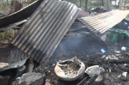 Fire guts two houses in Kohima