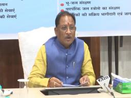 Chhattisgarh CM Vishnu Deo Sai attends National Panchayati Raj Day event in Raipur