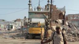 UP govt bulldozes over 130 illegal constructions across 7 border districts