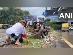 Gurugram: Foreign nationals organise cleanliness drive; urge to maintain sanitation..