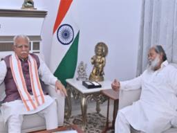 Anil Vij meets Union Minister, pitches for metro between Ambala, Chandigarh