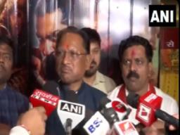 Chhattisgarh CM attends special screening of Vicky Kaushal-starrer 