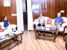 Proposal for establishment of Medanta Hospital and Varun Beverages plant in Chhatti..