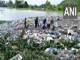 Manipur: Authorities, residents join hands to combat post-flood waste in Bishnupur