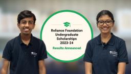 Giving wings to 5,000 more dreams: Reliance Foundation UG Scholarships 2023-24 results announced   